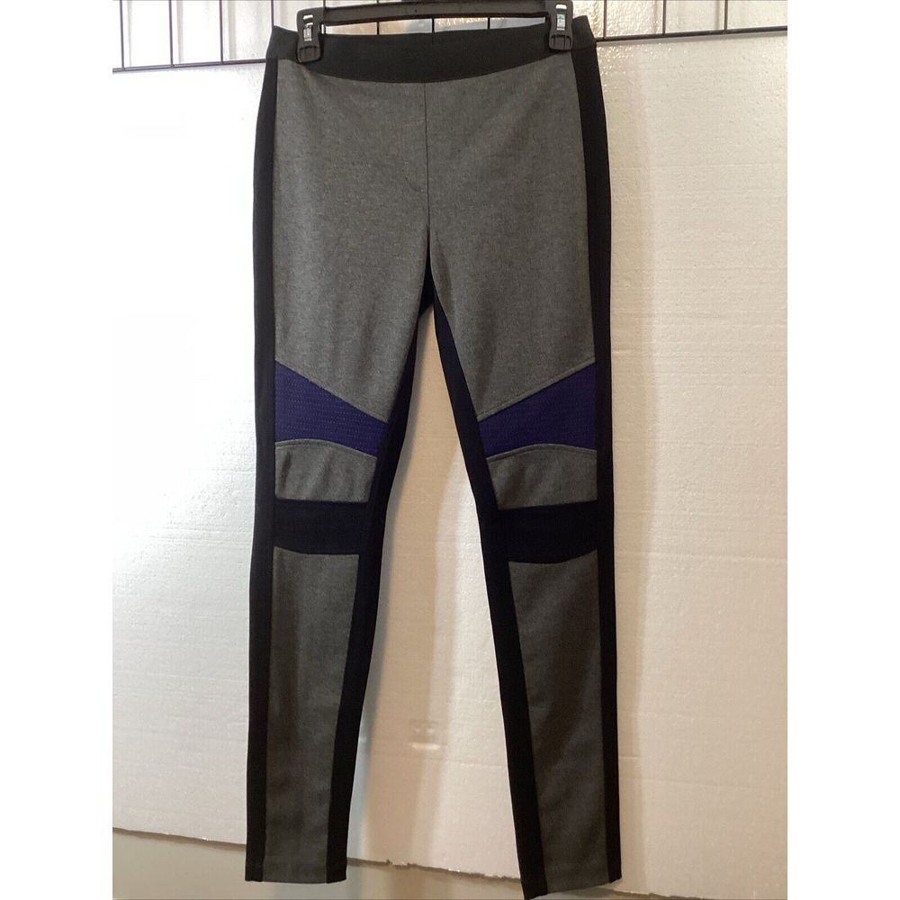 BCBGMAXAZRIA  Women's Leggings Multicolor Size Small ‎ Blue/ Black  SKU # 58877
